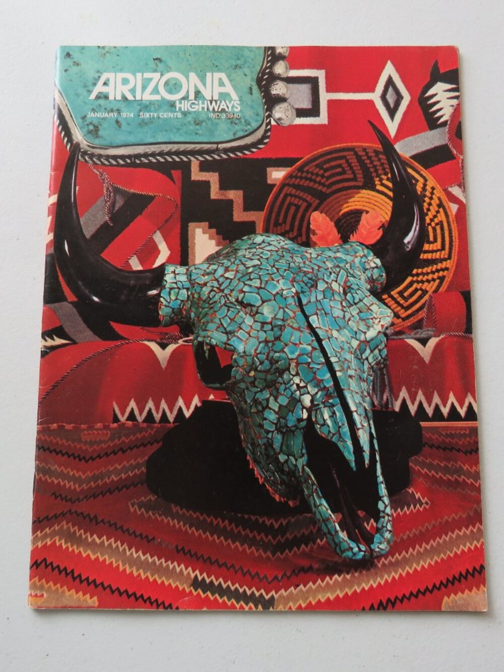 Arizona Highways Vintage Magazine January 1974 Issue